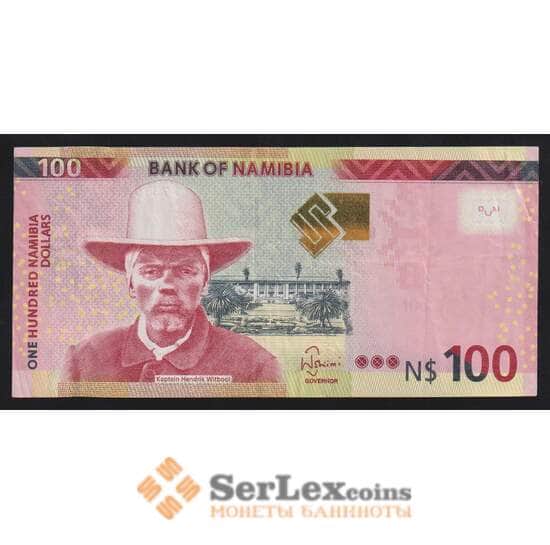 Намибия 100 долларов 2018 Р14 VF арт. 55954