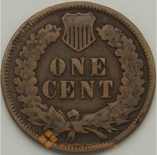 США 1 цент 1905 КМ90а VF арт. 18760