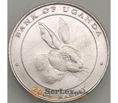 Монета Уганда 100 шиллингов 2004 КМ143 UNC Год Кролика (J05.19) арт. 18073