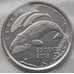 Монета Канада 25 центов 2013 Охота на китов UNC матовые арт. 5359