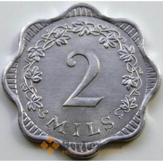 Мальта 2 милса 1972 КМ5 UNC арт. 5403