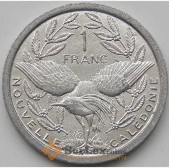 Новая Каледония 1 франк 1988 КМ10 AU арт. 5466
