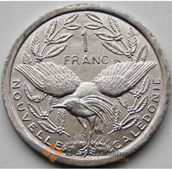 Новая Каледония 1 франк 2002 КМ10 AU арт. 5467
