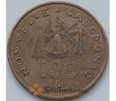 Монета Новая Каледония 100 франков 1976-2005 КМ15 XF арт. 5470