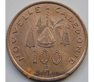 Монета Новая Каледония 100 франков 2002 КМ15 XF арт. 5472