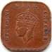 Монета Малайя 1 цент 1943 КМ6 VF арт. 5512