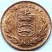 Монета Гернси 8 дублей 1938 КМ14 AU арт. 5520