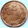 Гернси 8 дублей 1938 КМ14 AU арт. 5520