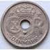Монета Дания 25 эре 1925 КМ823.1 XF арт. 5533