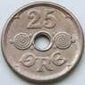 Дания 25 эре 1925 КМ823.1 XF арт. 5533