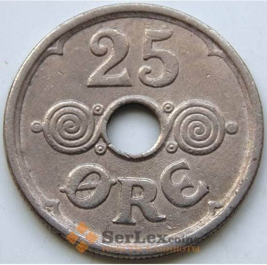 Дания 25 эре 1940 КМ823.2 XF арт. 5534