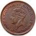 Монета Цейлон 1 цент 1943 KM111a AU арт. 5572