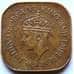 Монета Цейлон 5 центов 1942 КМ113.1 VF арт. 5581