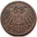 Монета Германия 1 пфенниг 1897 A КМ10 VF арт. 5590