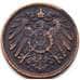 Монета Германия 1 пфенниг 1895 J КМ10 VF арт. 5591
