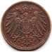 Монета Германия 1 пфенниг 1895 A КМ10 VF арт. 5594
