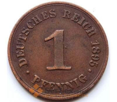 Монета Германия 1 пфенниг 1895 A КМ10 VF арт. 5594