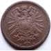 Монета Германия 2 пфеннига 1874 E КМ2 VF арт. 5598