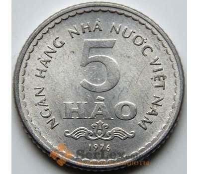 Монета Вьетнам 5 хао 1976 КМ13 AU арт. 5619