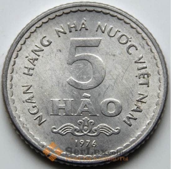 Вьетнам 5 хао 1976 КМ13 AU арт. 5619