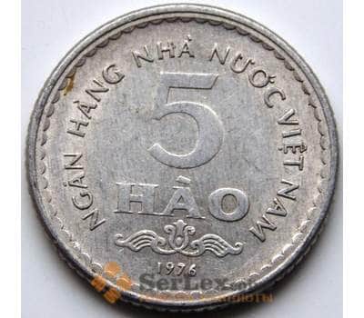 Монета Вьетнам 5 хао 1976 КМ13 AU арт. 5620