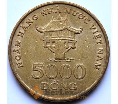 Монета Вьетнам 5000 донг 2003 КМ73 AU арт. 5621