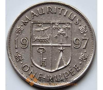 Монета Маврикий 1 рупия 1997 КМ55 XF арт. 5703