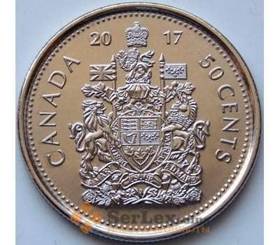 Монета Канада 50 центов 2017 UNC арт. 5719