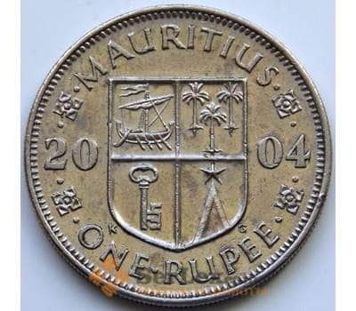 Монета Маврикий 1 рупия 2004 КМ55 XF арт. 5667