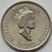 Монета Канада 25 центов 1999 КМ343 UNC Февраль (J05.19) арт. 16721