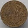 Того 5 франков 1956 КМ6 F-VF арт. 9120