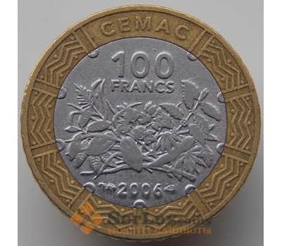 Монета Центрально-Африканские Штаты 100 франков 2006 КМ15 VF арт. 9117