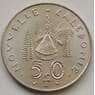 Новая Каледония 50 франков 1972-2005 КМ13 aUNC арт. 8528