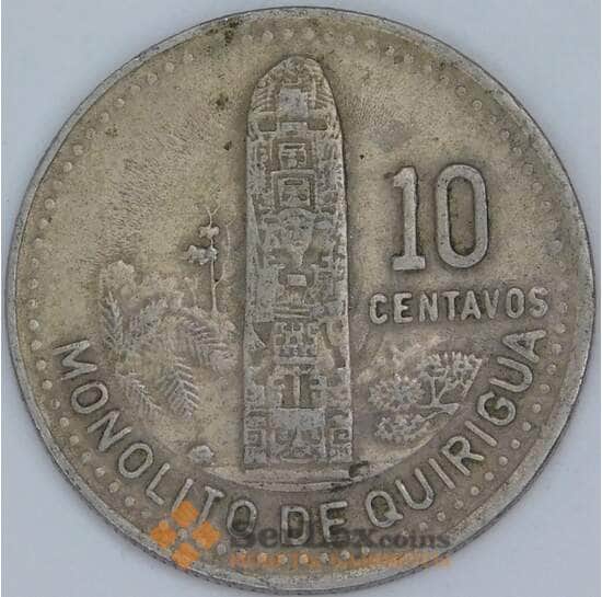 Гватемала 10 сентаво 1987 КМ277 VF арт. 57585