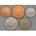 Монета Оман набор 5 , 10 , 25 , 50 , 100 байза 1983-2011 UNC арт. 23636