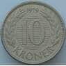 Дания 10 крон 1979 КМ864 aUNC (J05.19) арт. 16780