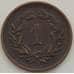 Монета Швейцария 1 раппен 1925 КМ3 XF арт. 13246