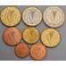 Ирландия набор Евро 1 цент - 2 евро 2007-2010 (8 шт) UNC арт. 46735