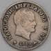 Монета Италия 10 сольдо 1814 М С6 VF арт. 22712