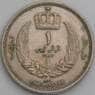 Ливия 1 пиастр 1952 КМ4 VF арт. 50052