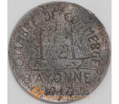 Франция Байонна монета 10 сантимов 1917 VF- арт. 43432