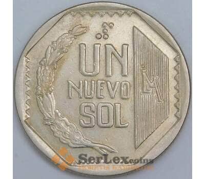 Перу 1 новый соль 1994 КМ308.1 XF-AU арт. 57667