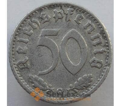 Монета Германия 50 пфеннингов (рейхспфеннигов) 1935 G КМ87 VF (J05.19) арт. 14997