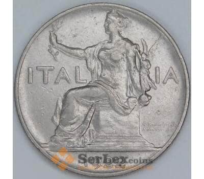 Монета Италия 1 лира 1922 КМ62 VF  арт. 22718