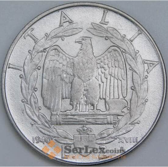 Италия 2 лиры 1940 КМ78b XF арт. 56599