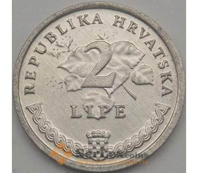 Монета Хорватия 2 липа 1993 КМ4 UNC (J05.19) арт. 18702