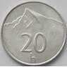 Словакия 20 геллеров 1994 КМ18 UNC (J05.19) арт. 17307