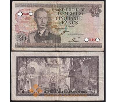 Люксембург банкнота 50 франков 1972 Р55 VG арт. 48286