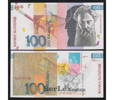 Словения 100 толаров 1992 Р14 UNC арт. 53831