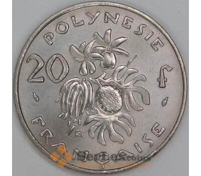 Французская Полинезия 20 франков 1979 КМ9 UNC арт. 54846